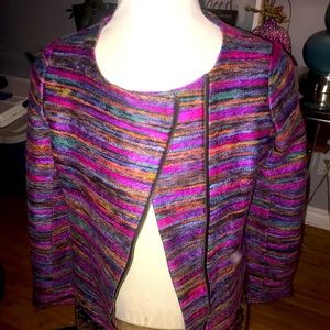 Beautiful multicolour light jacket